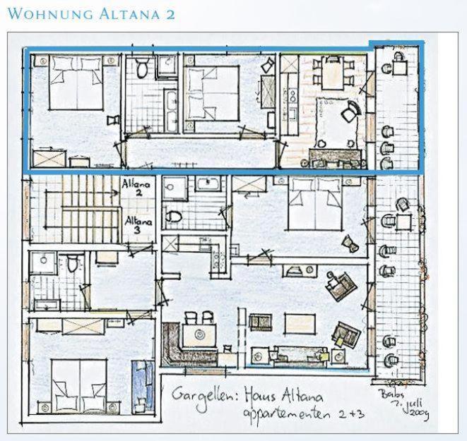 דירות גרגלן Haus Altana מראה חיצוני תמונה